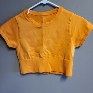 Aerie Orange Crop Top